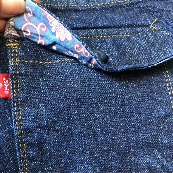 Rare! Levi’s retro pocket low rise bootcut 545 size 4 M - Picture 7 of 12